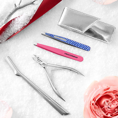 Anniversary Slant Tweezer in holiday aesthetic