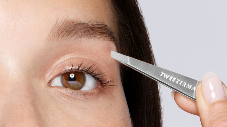model using stainless steel slant tweezer