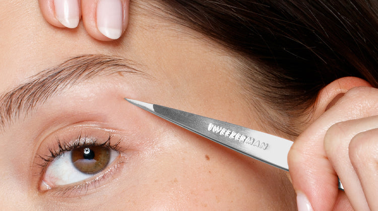 model using stainless steel point tweezer