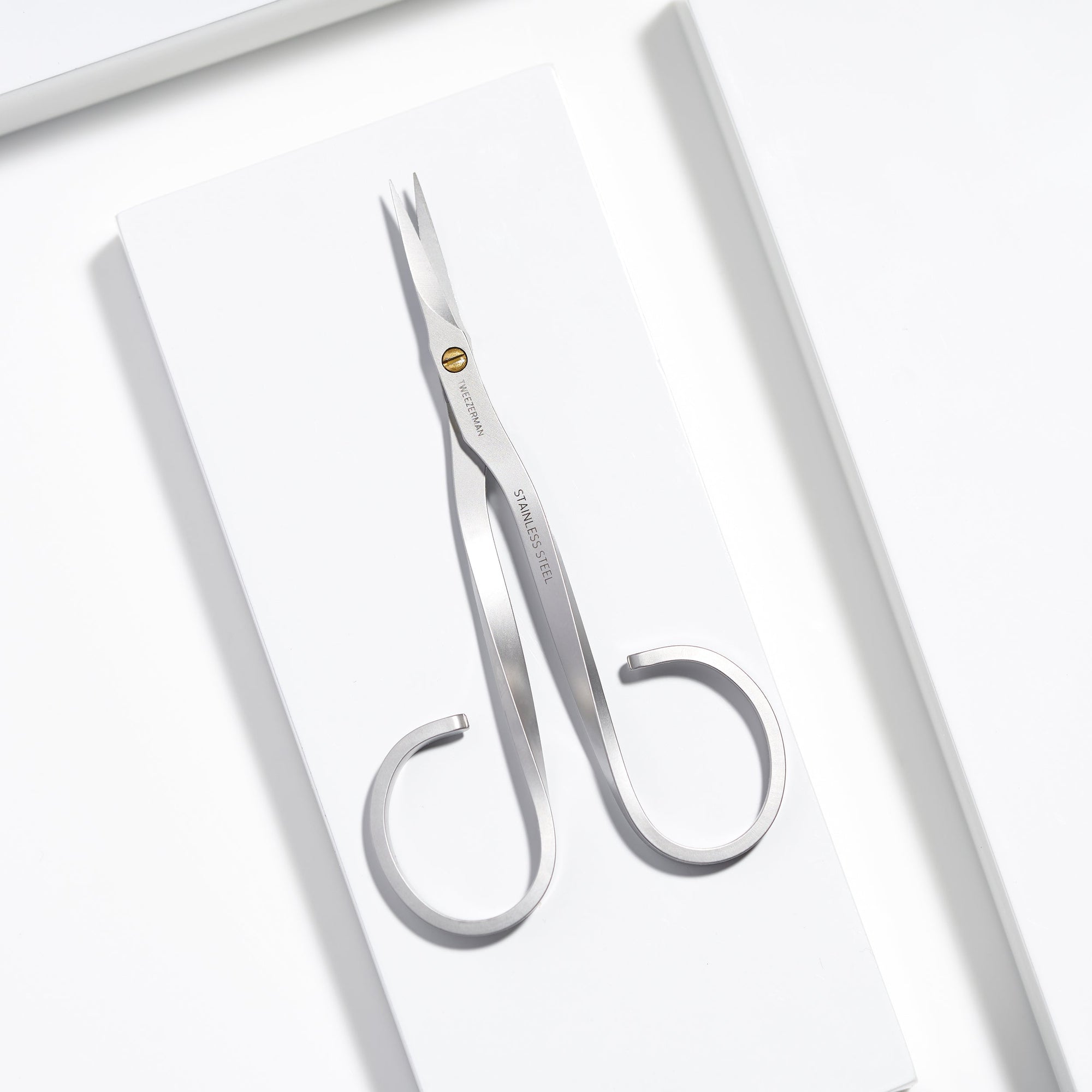 Ciseaux à cuticules en acier inoxydable