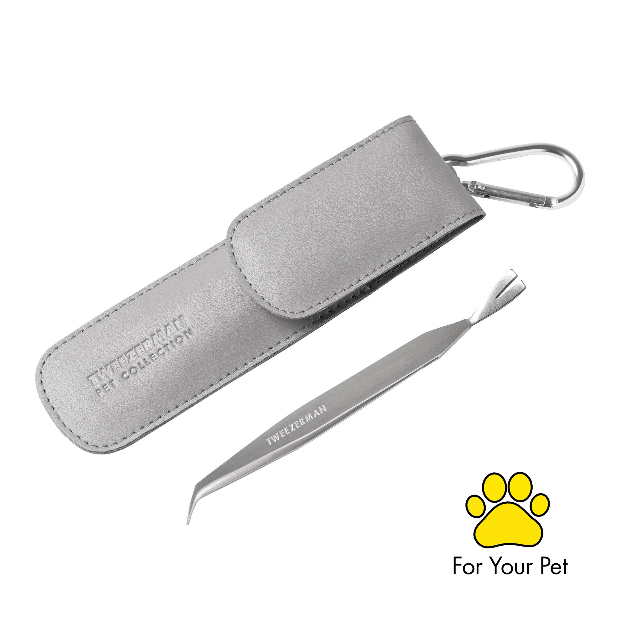 Pet Tick Removal Kit displayed on a white background with case