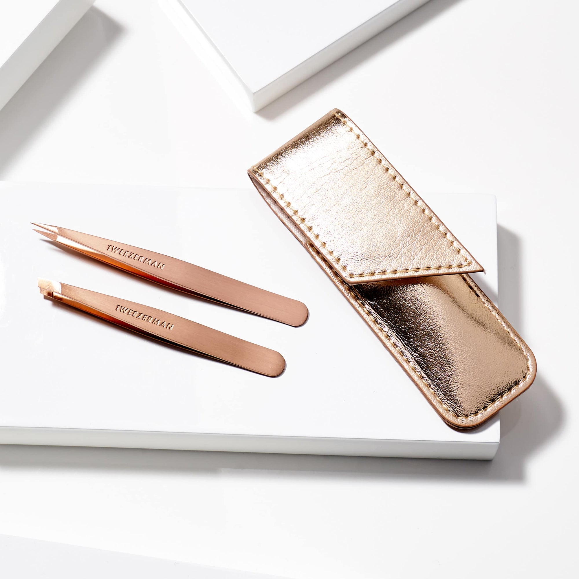Petite Tweeze Set Rose Gold